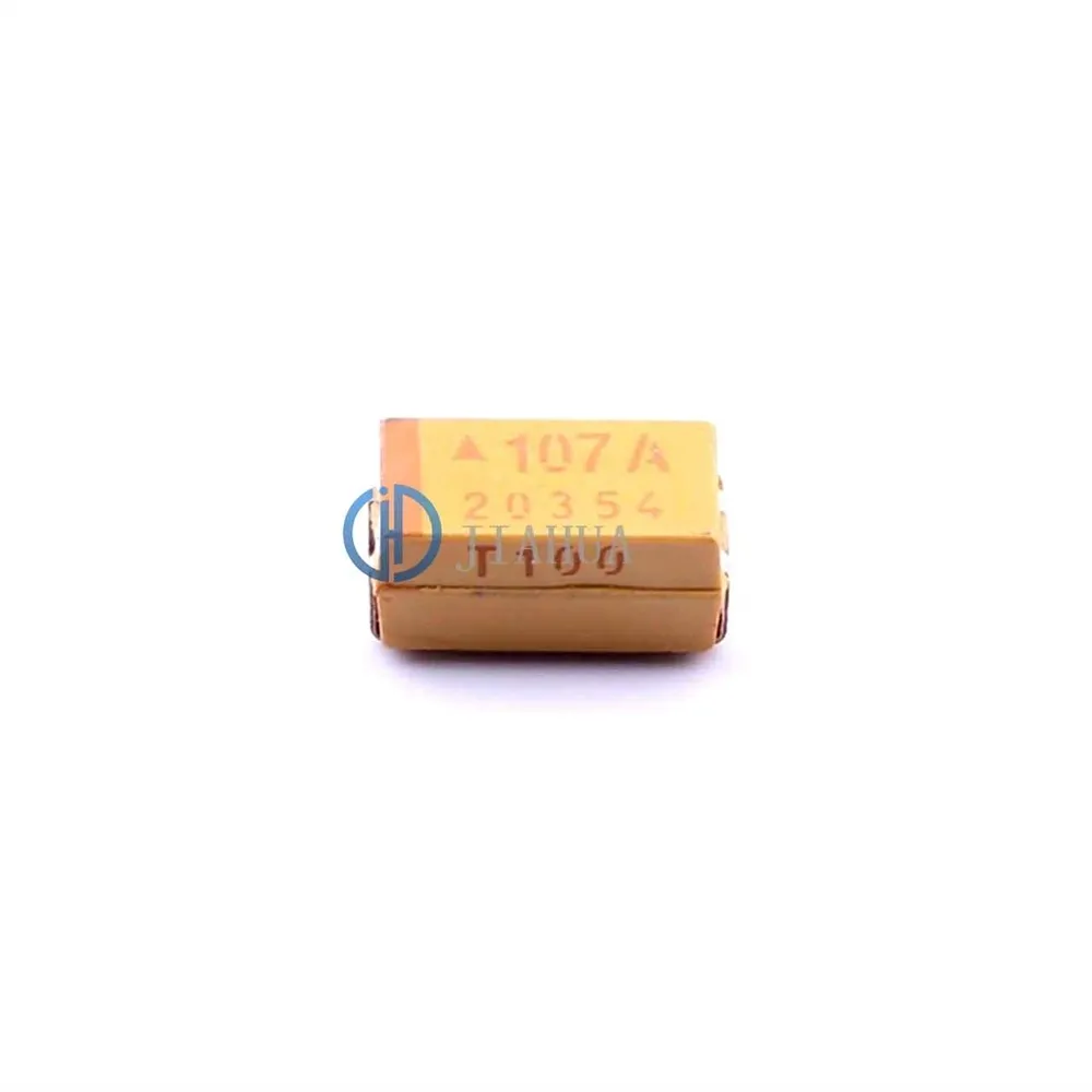 TPSC107M010R0100 CASE-C_6032 Tantalum acitor 100uF 107 20% 10V .354900 0.312g IC CHIP In stock