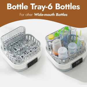 Máy tiệt trùng bình sữa đa chức năng chuyên nghiệp với chức năng sấy khô, khử trùng bằng hơi nước tiện lợi để chăm sóc bình sữa - Product Image 5