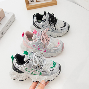 Sneakers Chunky per Bambini all'Ingrosso, Scarpe Casual Traspiranti in Mesh Personalizzate OEM, <span class=keywords><strong>Calzature</strong></span> alla Moda per Ragazze e Ragazzi - Product Image 5