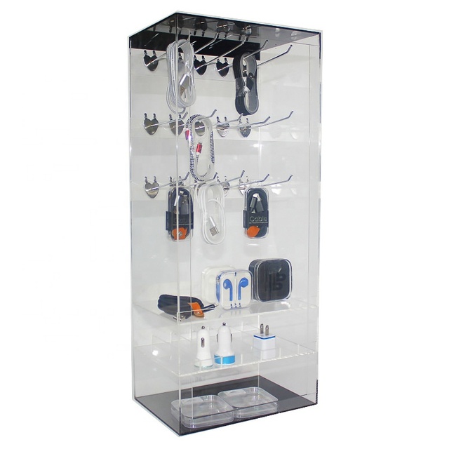 Custom Counter Mobile Phone Accessories Usb Cable Display Rack