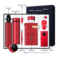 Idée Cadeau Luxe Personnalisée avec Impression de Logo pour Dirigeants, Articles Promotionnels d'Entreprise, Lot de 10 Pièces en 1 Boîte