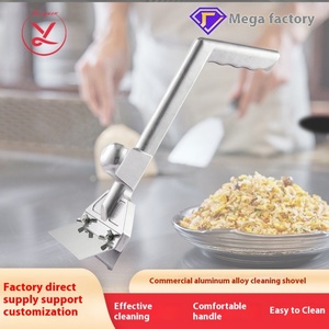 Grill Scraper Heavy Duty Griddle Scraper <b>BBQ</b> <b>Tool</b> Griddle Cleaning Kit for Commercial Kitchen <b>BBQ</b> Maintenance - Product Image 3