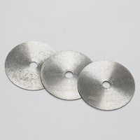Lame de scie circulaire diamantée mini 30/40/50/60 mm avec tige ronde, disque de coupe pour carrelage en porcelaine sur mini meuleuse d'angle