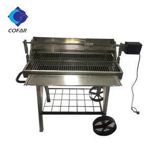 Macchina di torrefazione del maiale del girarrosto dello <span class=keywords><strong>spiedo</strong></span> del girarrosto del Barbecue del carbone di legna della capra del maiale dell'agnello - Product Image 2