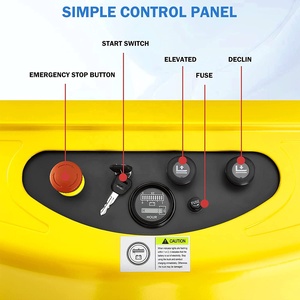 Carretilla elevadora eléctrica de 1,5 toneladas con soporte de elevación móvil hidráulico, componente de motor de núcleo de camión alimentado por batería inteligente - Product Image 6