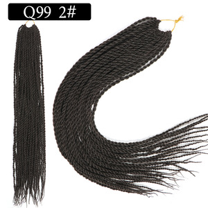 Ainizi <span class=keywords><strong>Treccia</strong></span> Sintetica <span class=keywords><strong>Africana</strong></span> Resistente al Calore, 24 Pollici, 100 Grammi, <span class=keywords><strong>Colorata</strong></span>, per Donne di Colore, Disponibile in 40 Colori - Product Image 4