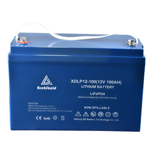 Pin Lithium Ion Pin Lithium Năng Lượng Mặt Trời Phần Mềm Lưu Trữ Pin Chu Kỳ Sâu 12V 100Ah LiFePO4 Có Thể Sạc Lại BMS - Product Image 2
