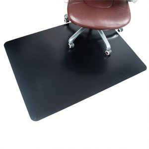 Alfombrilla negra para silla, alfombra personalizada antideslizante, Protector de plástico no tóxico, Alfombrilla negra para silla de oficina para alfombra de madera dura y suelo de baldosas - Product Image 4