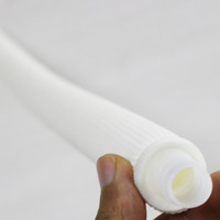 Tuyau de drainage ondulé en plastique PE pour unités extérieures de climatiseur, tuyaux de sortie, conception rétractable économe en énergie, résistant à l'humidité