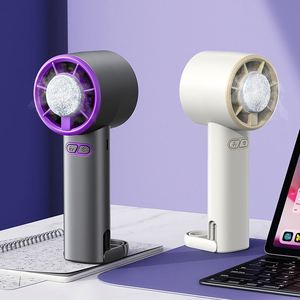 Mini Ventilador Portátil Recargable USB con Compresa de Hielo, Tres Velocidades, Enfriamiento Rápido, Batería, Ajustable - Product Image 1
