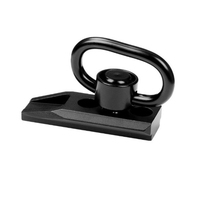 Support de fixation rapide QD en alliage de zinc pour sangle de fusil, accessoire de tir robuste à dégagement rapide
