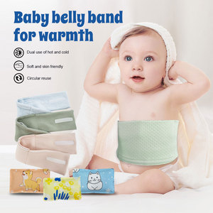 Compresse réutilisable OEM pour bébé : Sac chauffant et froid en gel pour le ventre, soulagement des douleurs abdominales du bébé - Product Image 2