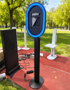 2025 thiết kế mới Chất lượng cao giá tốt nhất Miệng <span class=keywords><strong>iPad</strong></span> Photo Booth Selfie photobooth cho bữa tiệc hoặc cho thuê dễ dàng để cài đặt và di động - Product Image 2