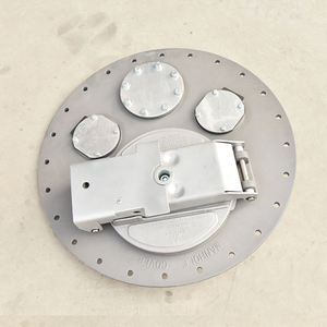 ฝาปิดท่อระบายน้ำสแตนเลสและอลูมิเนียมอัลลอยด์แบบยุโรปฟังก์ชั่นไอเสียฉุกเฉินขนาด460มม. สำหรับการบำรุงรักษา - Product Image 6