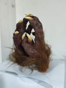 Guanti <span class=keywords><strong>da</strong></span> Lupo Mannaro in Latex, Guanti Horror per Cosplay, Accessorio per Halloween e Natale, <span class=keywords><strong>Maschere</strong></span> per Feste OEM ODM, Taglia Adulto, 4 Colori - Product Image 5