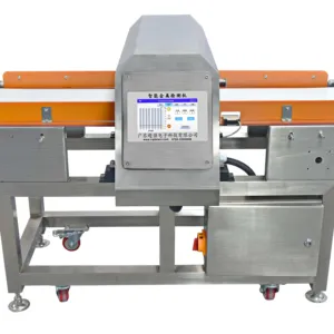 Touchscreen Lebensmittel-Metalldetektor-Maschine Förderband Metalldetektor Maschine für Aluminiumfolienverpackungen made in china