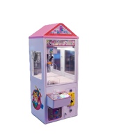 ZDYS Mini machine à griffes à monnayeur, en forme de maison, avec LED, pour table, distributeur de prix, pour hall d'hôtel, comptoir, cadeau Kawaii, arcade, OEM