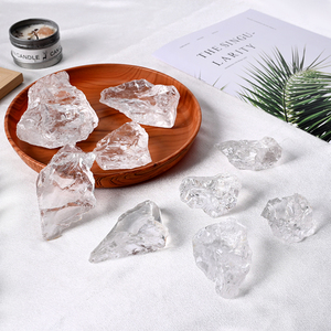 Vente en gros de spécimens de pierres brutes en cristal naturel pour la guérison, blocs de cristal de quartz pur transparent pour collection - Product Image 4