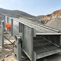 Industrieller Vibrationssieb für den Bergbau, Sand- und Kiessieb, Vibrationssieb-Separator für den Bergbau
