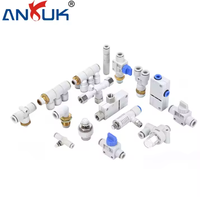 Adaptateur de machine de purification d'eau RO à connexion rapide ANRUK, connecteur, pièces et accessoires de filtre à eau