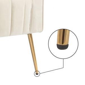 Ghế Sofa Một Cánh Tay Ghế Phòng Khách Ghế Phòng Khách Thiết Kế Cổ Điển Hiện Đại Màu Hồng <span class=keywords><strong>Velvet</strong></span> Upholstery Giải Trí - Product Image 3