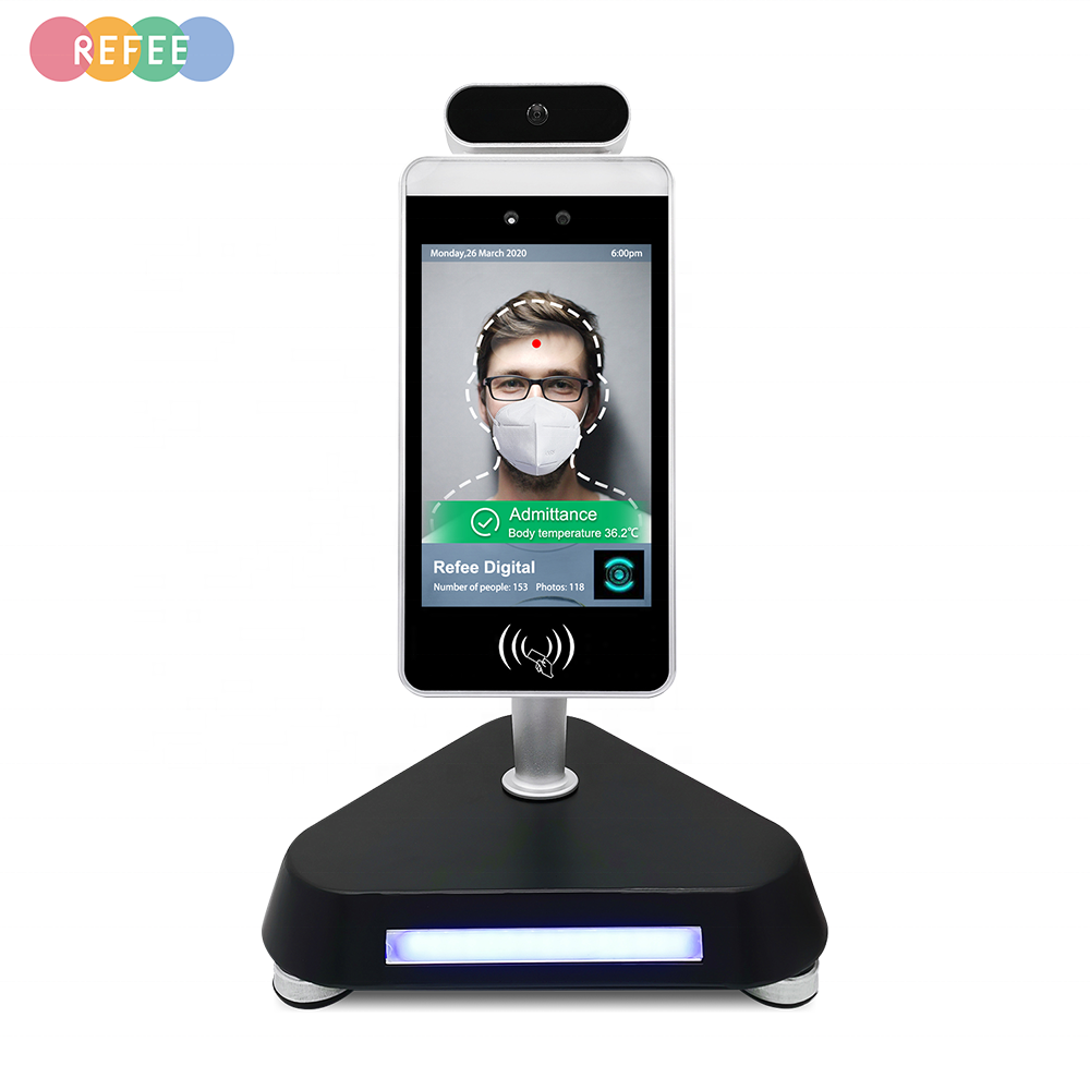 Устройство для распознавания лиц, устройство для контроля доступа к двери, устройство для контроля температуры, 8 дюймов