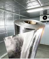 Matériaux d'isolation thermique en papier de feuille d'aluminium industrielle pour les structures en acier de bâtiments, écologiques et résistants à l'eau/au feu