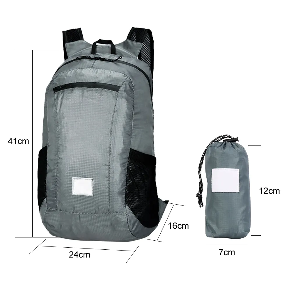 Rainproof Ultralight Foldable Lightweight Packable Backpack Lightweight Travel Hiking Daypack