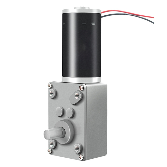 2026 Faradyi Customizable High Torque DC Motor 5840 Worm Gear Motor 6RPM, 100kg.cm 12V DC Motor for Robot