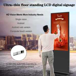 Lecteur multimédia vidéo sur pied avec écran tactile LCD pour kiosque publicitaire, panneau d'affichage numérique - Product Image 3