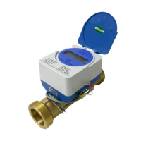 Compteur d'eau ultrasonique Tai'an Xinhaitai 1/2 pouce en cuivre avec communication filaire/sans fil MBus/Modbus/RS485/LoRaWan/Lora IP68