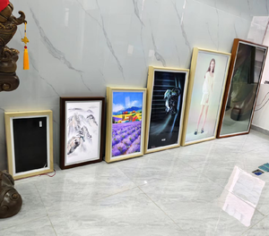 Màn hình khung hình điện tử 21.5-65 inch, màn hình gỗ nguyên khối, màn hình quảng cáo hình ảnh - Product Image 3