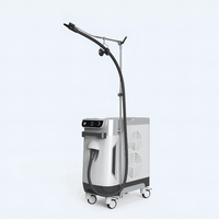 Appareil de refroidissement cutané pour laser avec 3 têtes de traitement et tube de ventilation de 2,5 m pour la réduction et le soulagement de la douleur