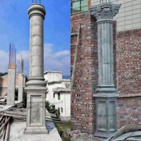 Moule ABS Haute Précision pour Colonnes Rondes en Béton Type Colonne Romaine d'Extérieur pour Coffrage de Piliers Domestiques et de Construction Industrielle