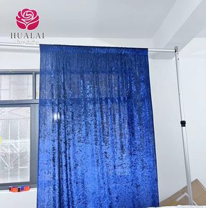 FBJ016 - Tecido de Veludo Luxuoso em Ouro Branco e Verde, Preto, Marrom e Rosa para Painéis de Fundo de Fotografia de Festa - Product Image 5