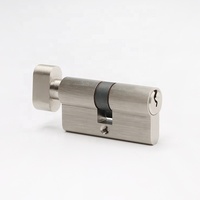 Cilindro de bloqueo de mortaja de llave lateral de perfil europeo de 60mm