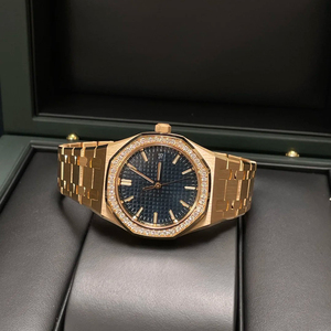 Montre de sport à bracelet intégré de luxe pour homme, automatique, en acier inoxydable, lunette octogonale, cristal saphir, étanche - Product Image 3