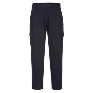 PORTWEST - S233BKR26 Women's stretch <b>Cargo</b> <b>black</b> <b>trouser</b> - EAN 5036108350216 <b>WORK</b> <b>TROUSERS</b> <b>CARGO</b> <b>WORK</b> <b>TROUSERS</b> - Product Image 1