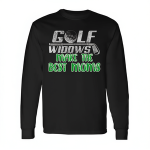 Camiseta de manga larga para mujer, Golf Widow Wife Best Golfer - Product Image 2