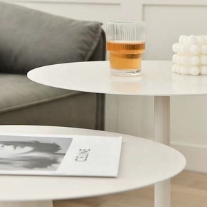 Bán buôn phòng khách Vòng Kim Loại Bàn cà phê. Sofa nhỏ phòng ngủ bên bàn. Kích thước có sẵn - Product Image 3