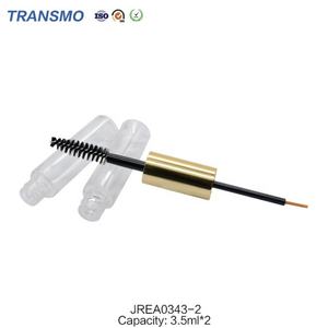 Cylinder Double Sided Mascara Tube Packaging Double Ended <b>Slim</b> Black Mascara Container 7ml Empty Eyelash Bottle - Product Image 6