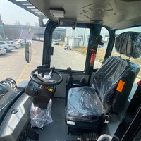 Chargeur télescopique agricole en gros, capacité de charge nominale de 2 tonnes, 4x4, diesel compact, capacité de la benne de 1m3