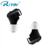 Riyin10 amplificador de orelhas recarregáveis, novos fones de ouvido com bolso, aparelho auditivo, 2022