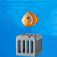 Nouveaux produits transfrontaliers : Jouets de plongée pour piscine pour enfants, jeux de sauvetage aquatique, enclos mignons pour animaux marins