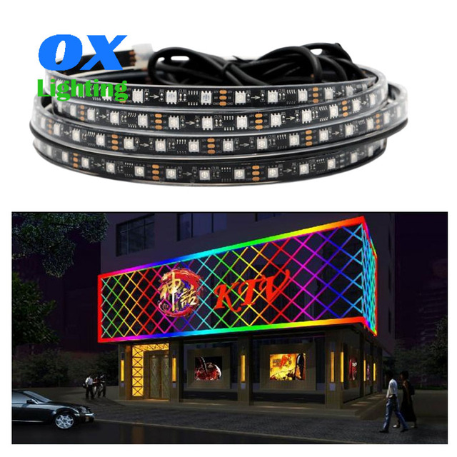 WS2811 Led Strip Rgb IC 5050 2811 Running Addressable Dream Color 24V 12V WS2811 Pixel Strip Lights Tape Streifen
