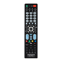 Control Remoto Universal para TV LCD RM-1919E con Código Variable, Teclas Netflix y YouTube