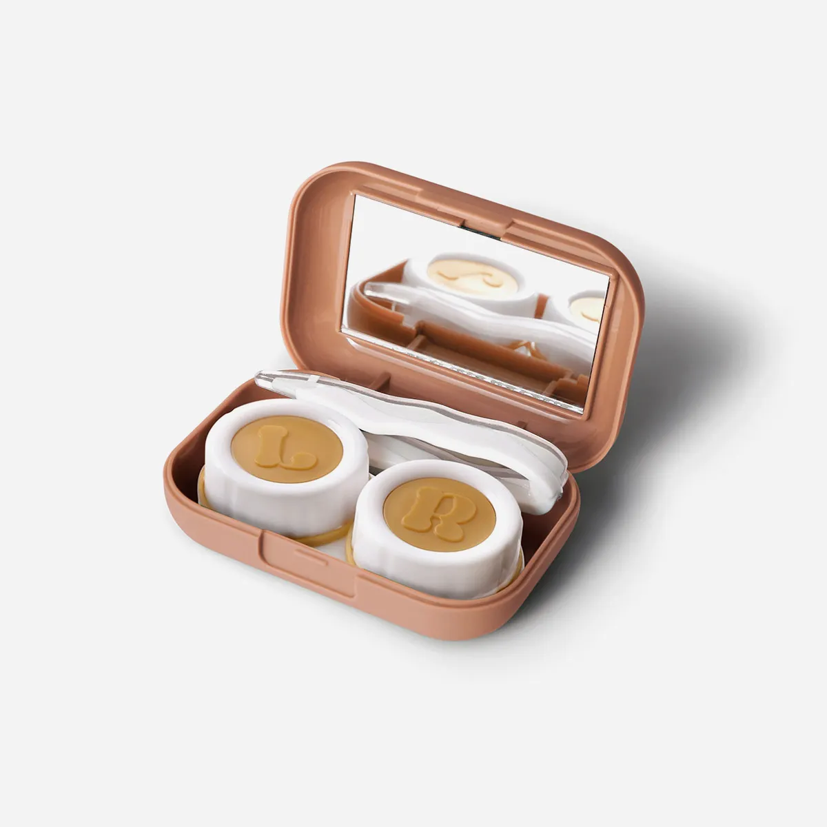 Cosmetic Contact Lenses Box Contact Lens Case For Eye Color Care Travel Kit Holder Container