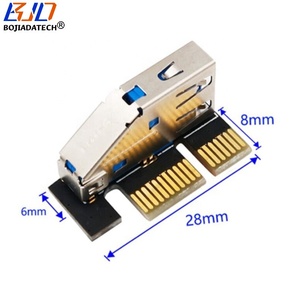 Nhà Máy Bán buôn USB 3.0 kết nối để <span class=keywords><strong>PCI</strong></span>-E 1X <span class=keywords><strong>Adapter</strong></span> riser thẻ trong kho - Product Image 1