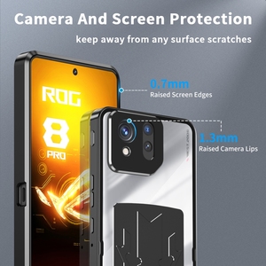Funda de moda para ASUS <span class=keywords><strong>ROG</strong></span> <span class=keywords><strong>Phone</strong></span> 8 / 8 Pro Metal Cooling <span class=keywords><strong>Phone</strong></span> <span class=keywords><strong>Case</strong></span> - Product Image 6