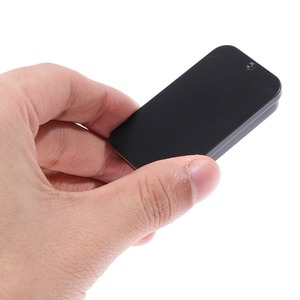 16ml Black Metal Jewelry Gift <strong>Box</strong> with <strong>Sliding</strong> Drawer Lid <strong>Rectangle</strong> <strong>Tin</strong> Plate Container for Rings and Candy Package <strong>Tin</strong> Boxes - Product Image 4